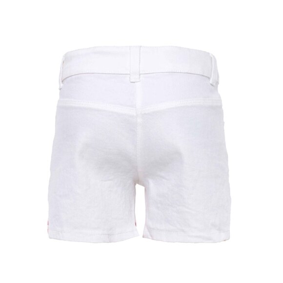 Gingham Girls Shorts Outfit in White and Red - Picture 8 of 8